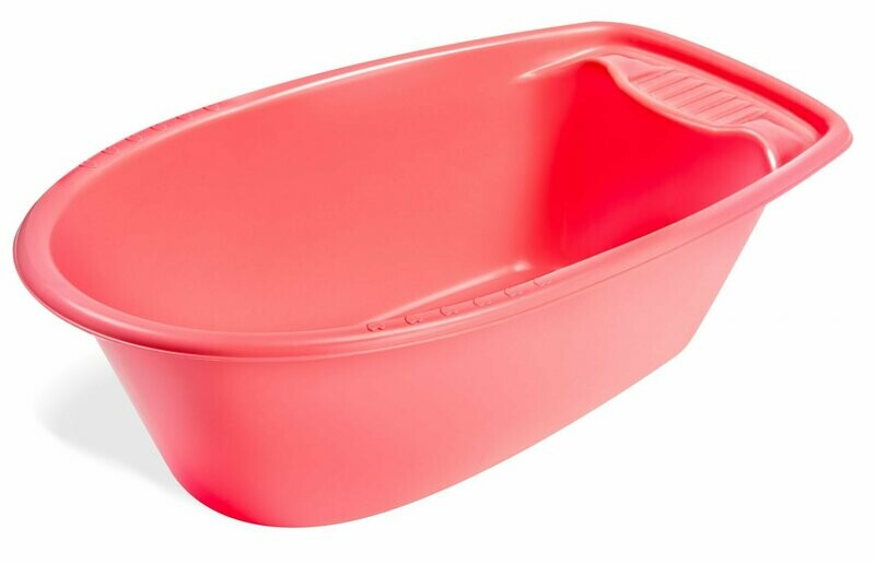 Badewanne   "Rot"  ca. 40,5x23x13cm