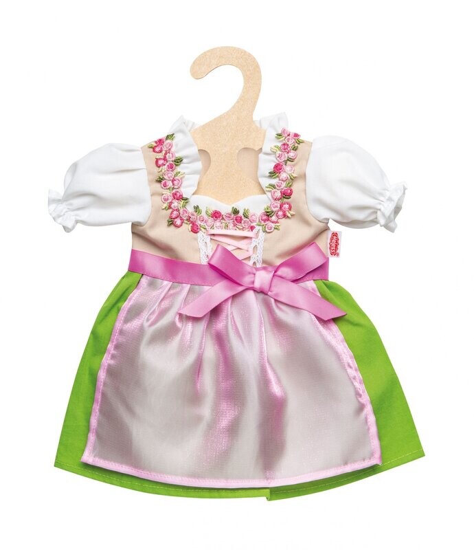 Dirndl   "Heidi"  für Puppengröße  28cm-35cm