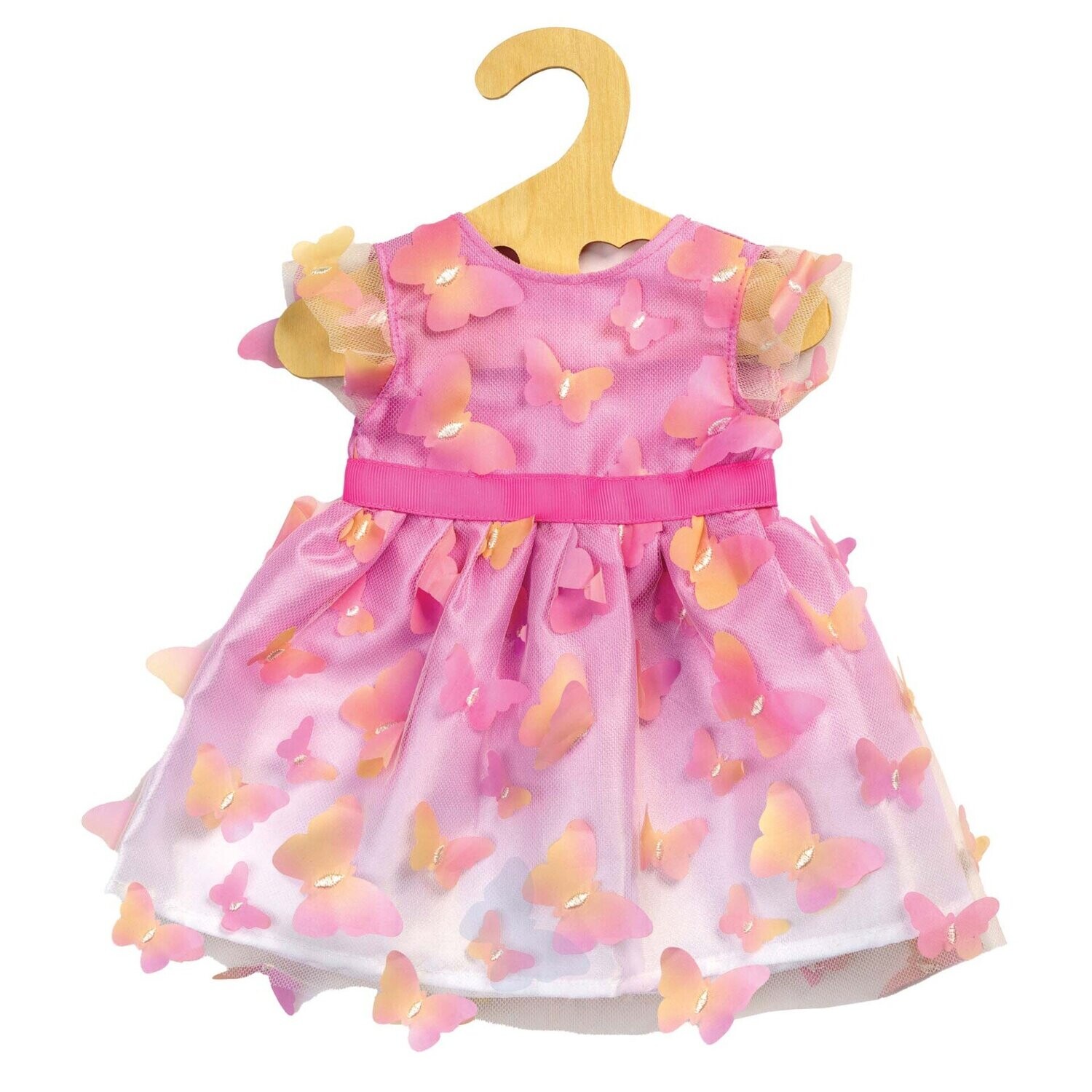Kleid Kleid "Miss Butterfly" für Puppe-Größe 28cm - 35cm