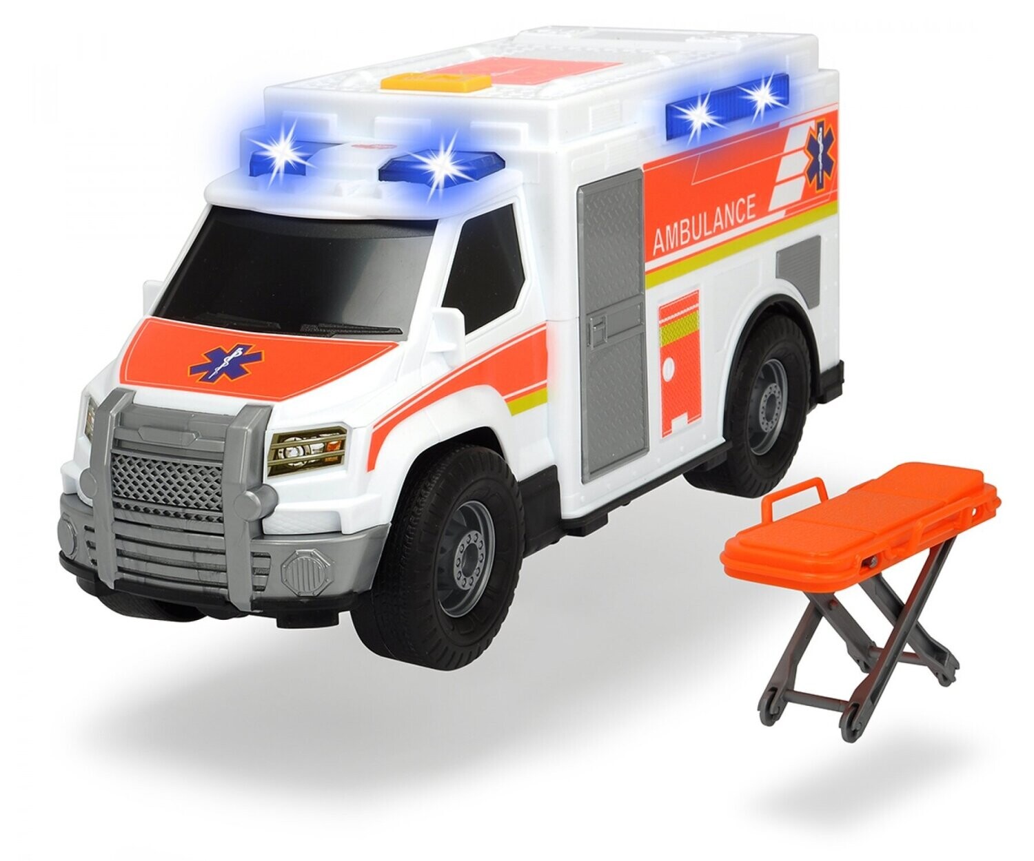Krankenwagen Krankenwagen "Medical Responder" mit Zubehör, Licht und Batterien ca. 30cm