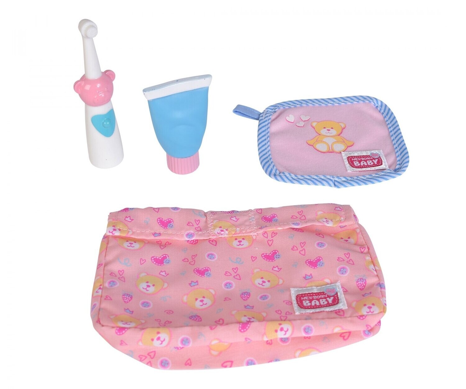 New Born Baby Bad- Zubehörset 4-teilig Größe 38cm bis 43cm New Born Baby Bad- Zubehörset 4-teilig Größe 38cm bis 43cm