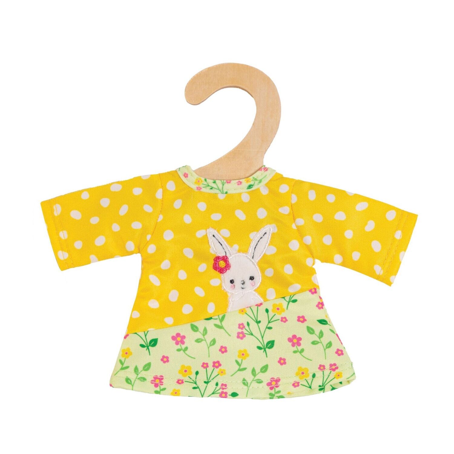 Tunika-Kleid Tunika-Kleid "Bunny Lou" für Puppen-Größe 20cm - 25cm