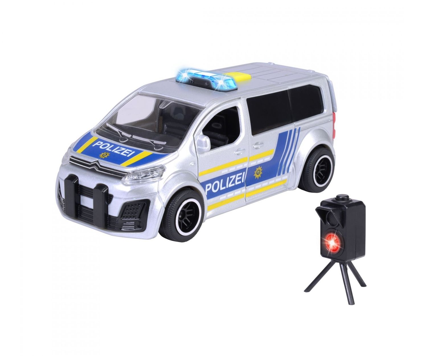 Polizei-Auto Polizei-Auto "Space Tourer Police" mit Licht, Sound und Batterien ca.15cm