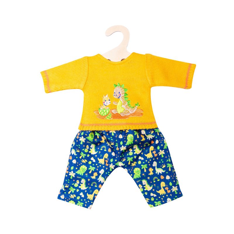 Strickpullover  mit Hose   "Dino"  35cm-45cm