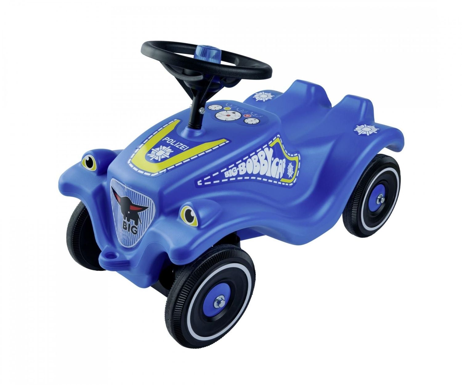 BIG Bobby Car Classic mit  Aufbauanleitung-04   "Polizei" ca.58x30x38cm  Tragkraft bis 50kg