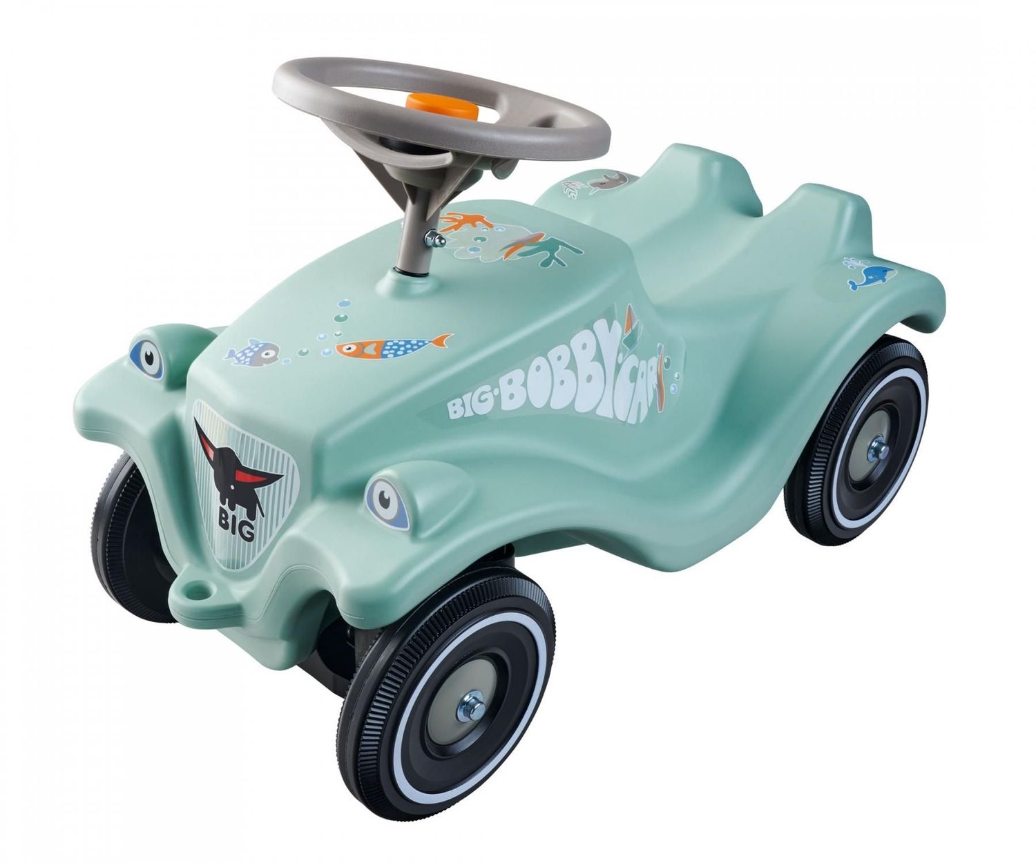 BIG Bobby Car Classic mit Aufbauanleitung-BL07 BIG Bobby Car Classic mit Aufbauanleitung-BL07 "Green Sea" ca. 58x30x38cm Tragkraft bis 50kg