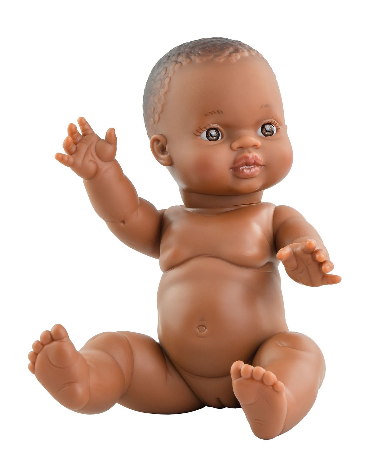 Puppen-Mädchen hergestellt von Paola Reina   "Goesi"   34cm