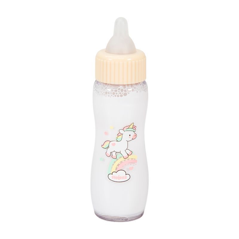 Magische Flasche mit Trickmilch   "Einhorn Henri"