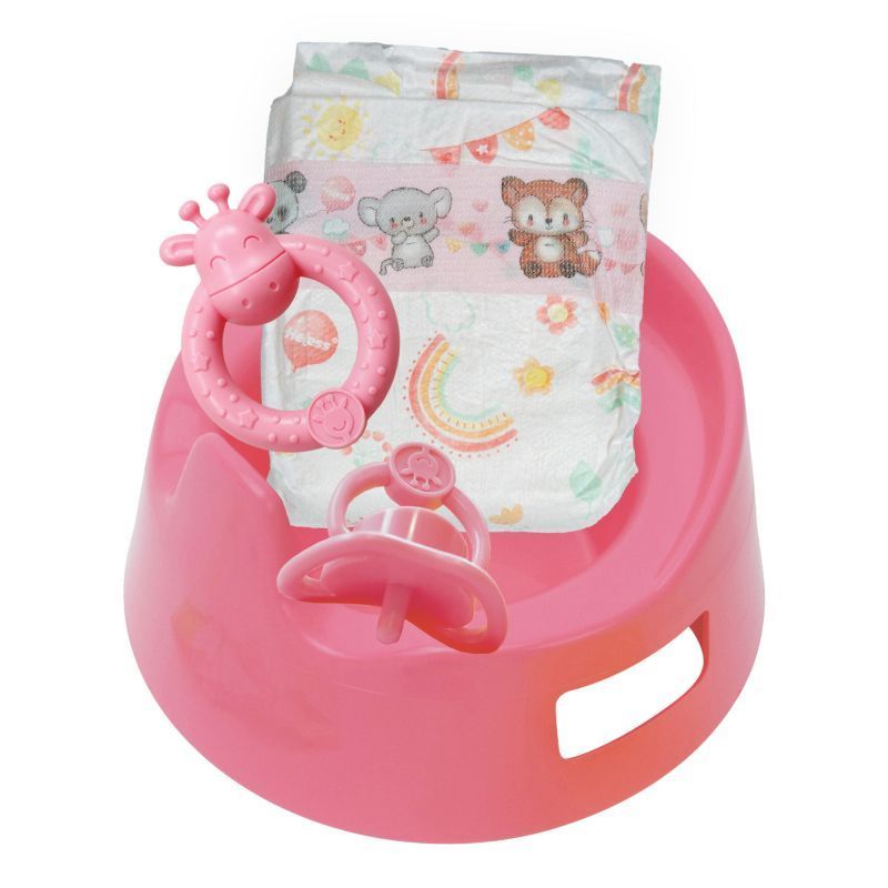 Töpfchen mit Zubehör   "Rosa"