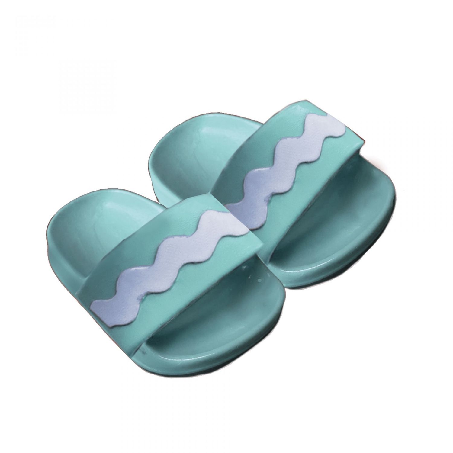 Badeschlappen Badeschlappen "Mint" 38cm bis 45cm