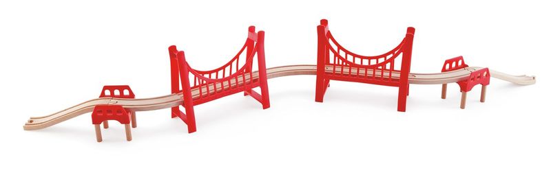 große Doppelhängebrücke 17-teilig ca.130x20x20cm große Doppelhängebrücke 17-teilig ca.130x20x20cm