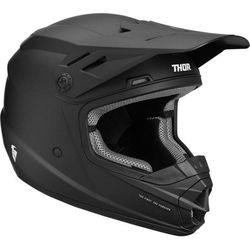 Casque enfant Thor Sector noir mat