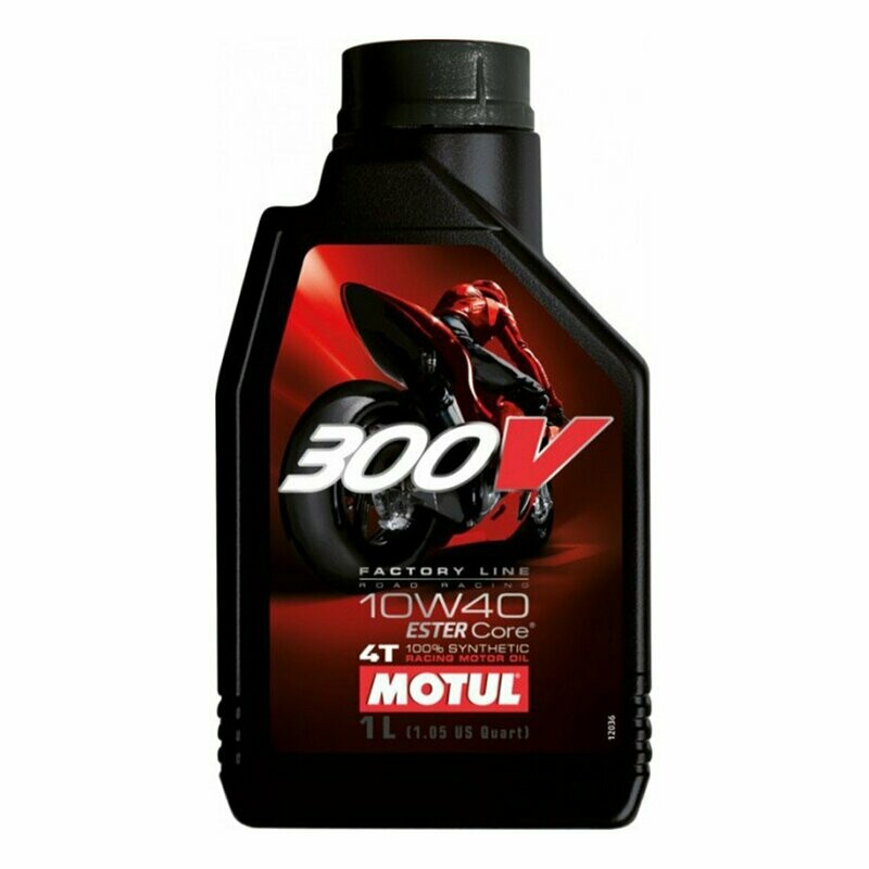 HUILE MOTEUR MOTUL 300V 10W40 4T 1 LITRE