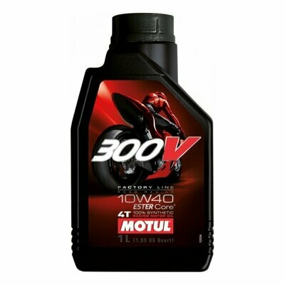 HUILE MOTEUR MOTUL 300V 10W40 4T 1 LITRE