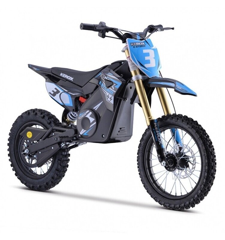 Pit Bike Électrique Kerox  ''E-STROM'' 1300W  (Dés 7 ans)