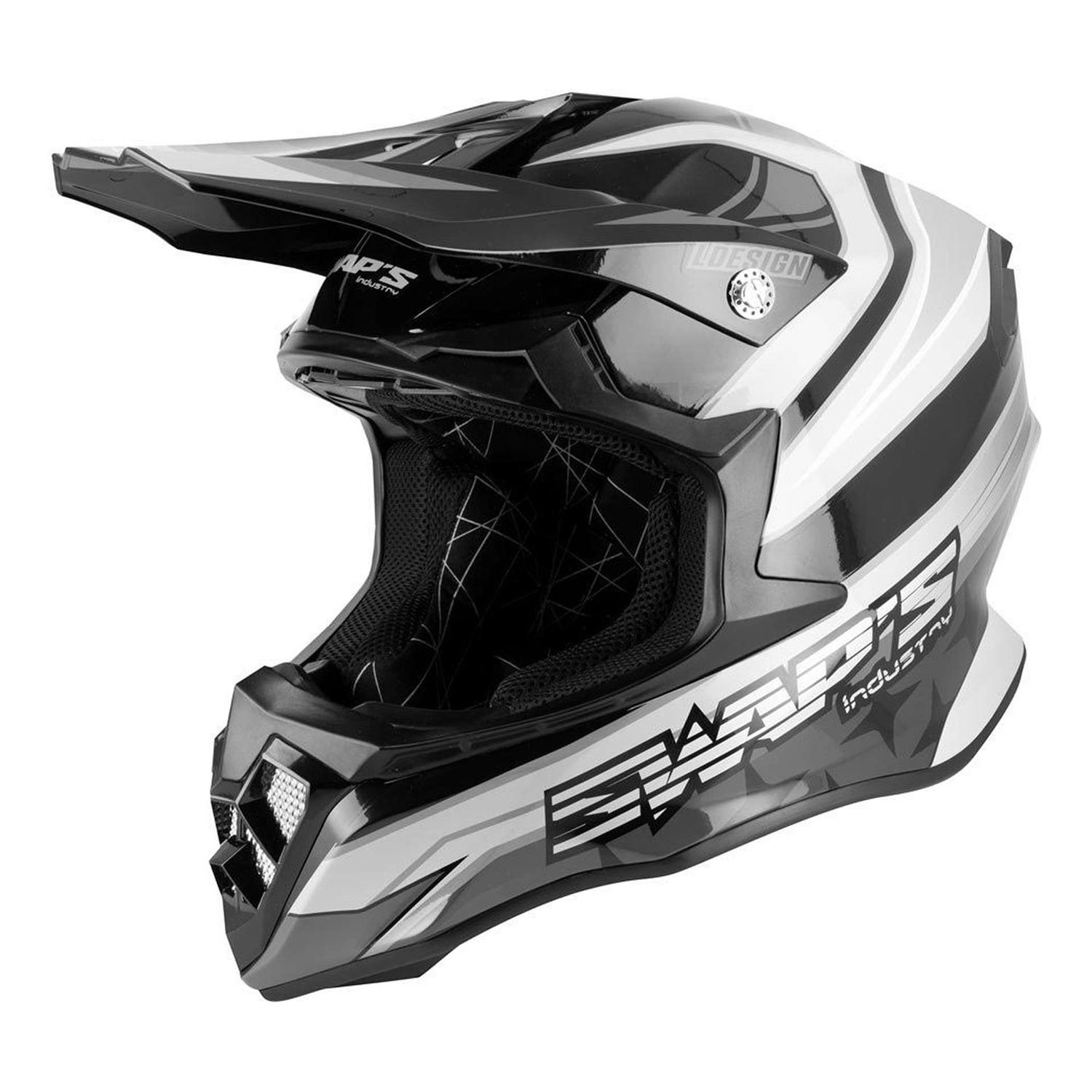 Casque Enfant SWAP'S S828 Faster Double D Noir