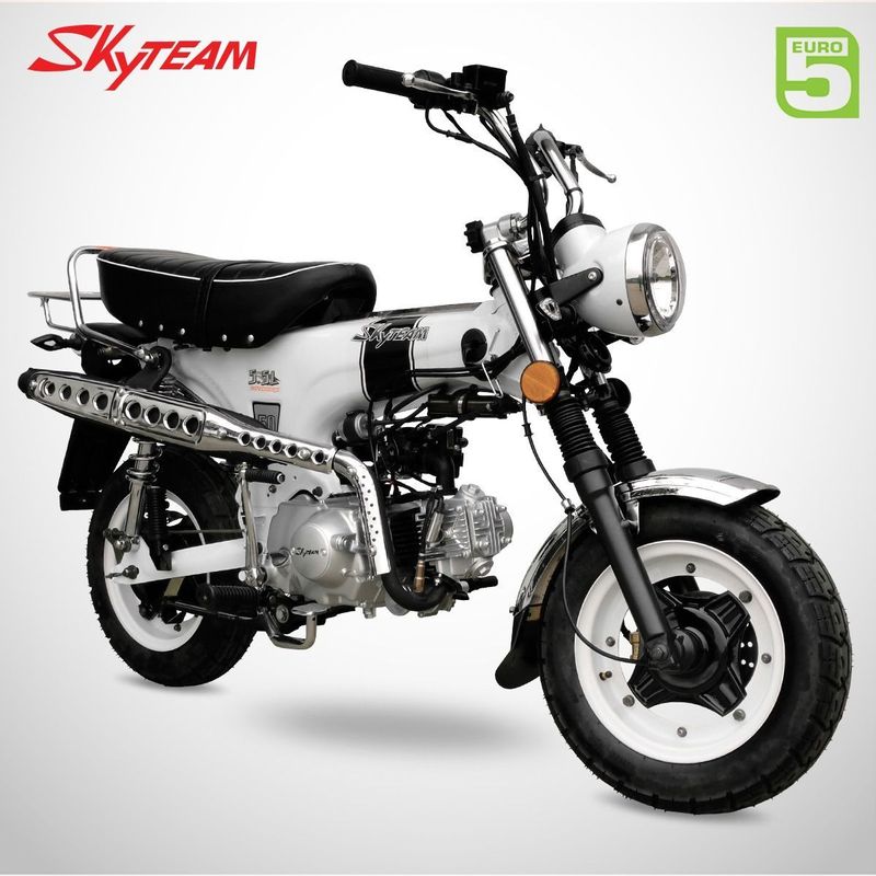 Moto DAX 50 - SKYTEAM - Blanc