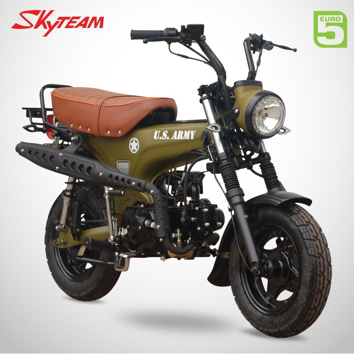Moto DAX 50 - SKYTEAM - US Army Vert Mat