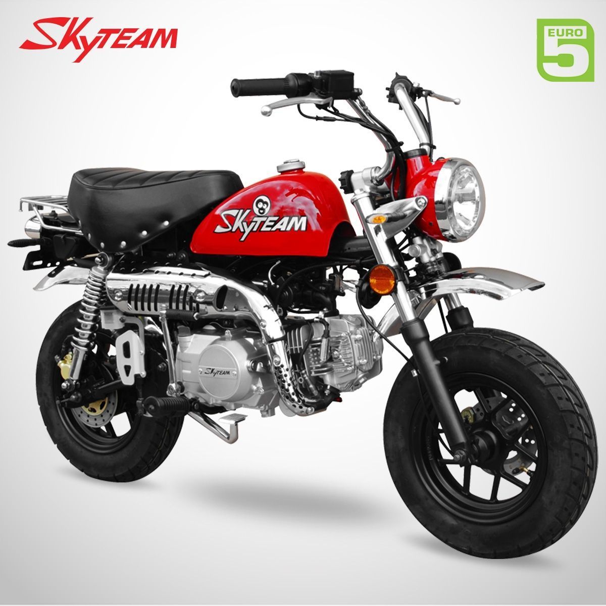 Moto SKYTEAM 125 - MONKEY - Rouge