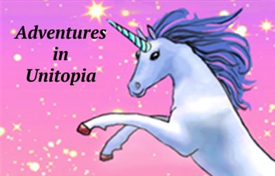 Unicorn Blue 2 Adventures in Unitopia Software Download (iPad) No Ads includes Text-to-Speech Capability