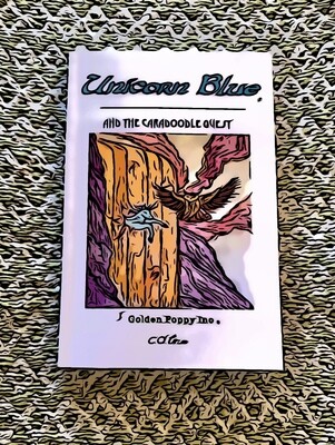Unicorn Blue And The Caradoodle Quest -  Signed First Edition