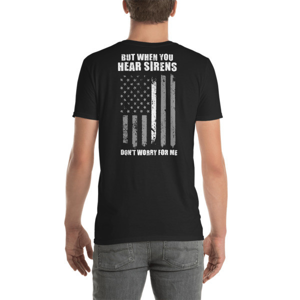 Sirens T-Shirt || Thin White Line