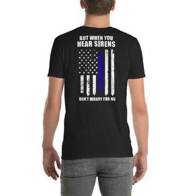 Sirens T-Shirt || Thin Blue Line