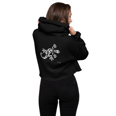 Dirty Lickins® Gekko Crop Hoodie