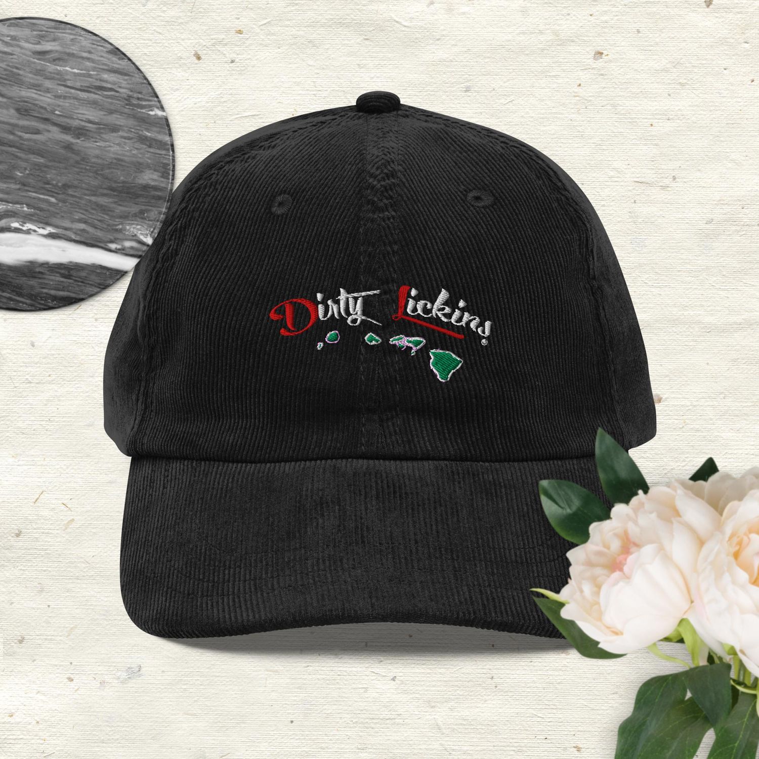 DirtyLickins®   Vintage corduroy cap