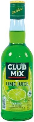 Club Mix Lime Juice Cordial Non-Alcoholic 350mL