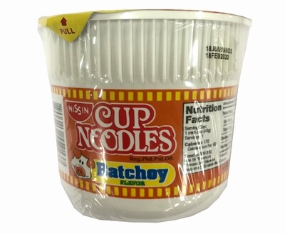 Nissin Cup Noodles Batchoy Flavor 40g