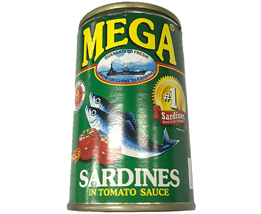 Mega Sardines in Tomato Sauce 155g