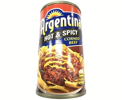 Argentina Corned Beef Hot & Spicy 175g
