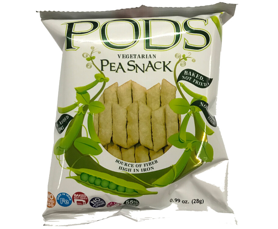 Oishi Pods Vegetarian Pea Snack 28g