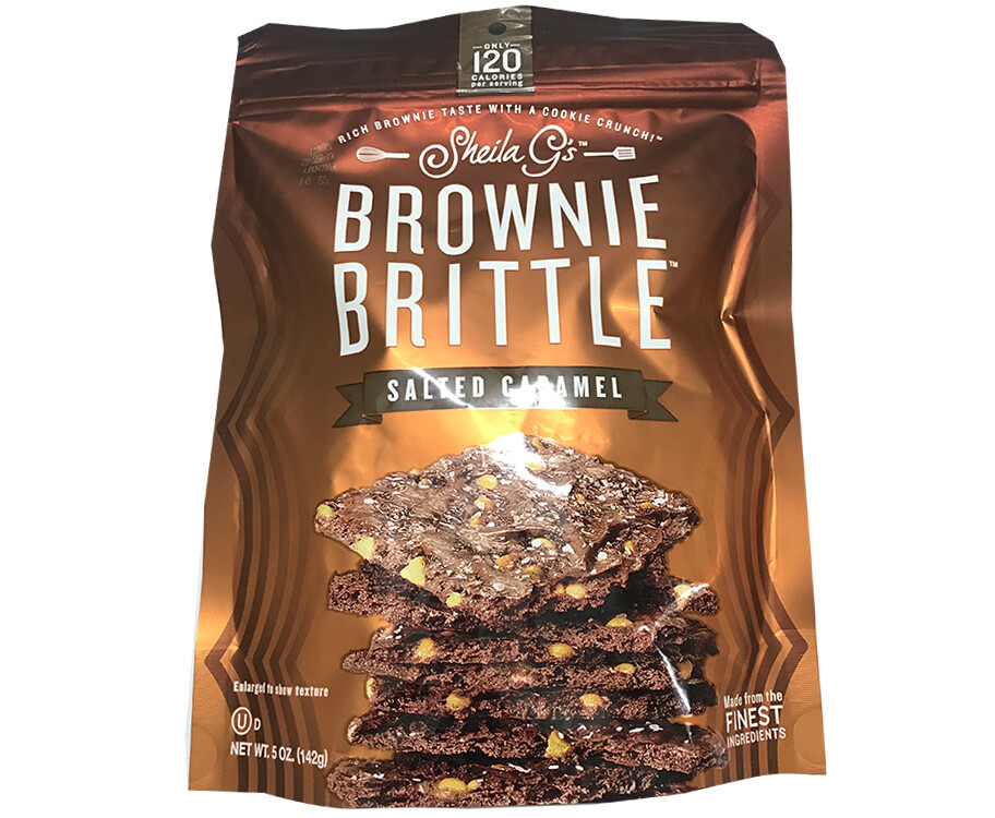Sheila G's Brownie Brittle Salted Caramel 142g