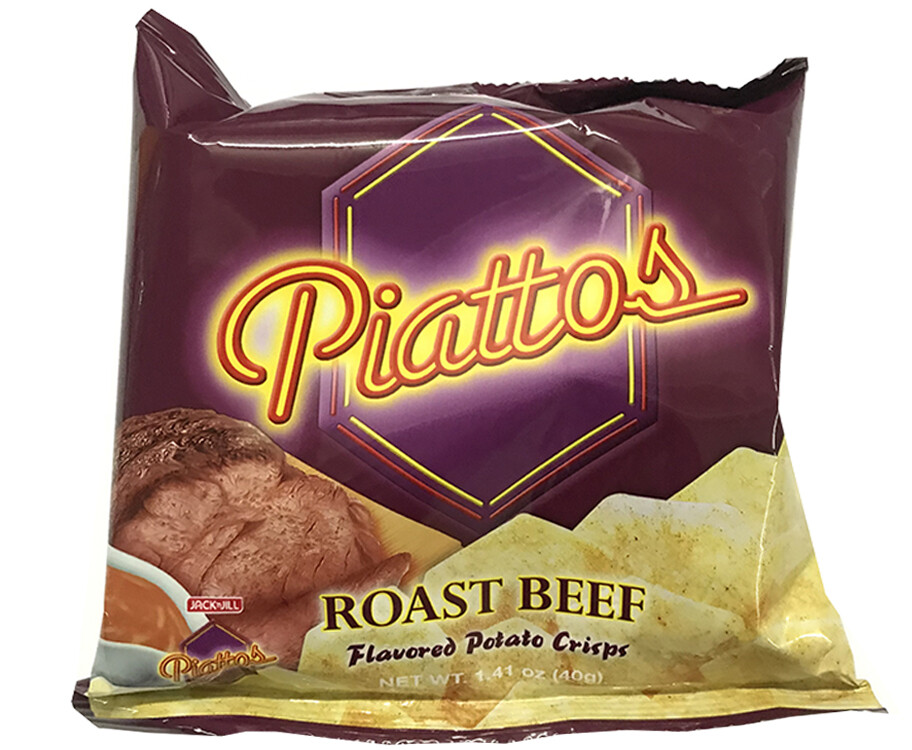 Jack &#39;n Jill Piattos Roast Beef Flavored Potato Crisps 40g
