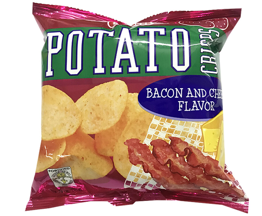 Oishi Potato Crisps Bacon and Cheese Flavor 50g
