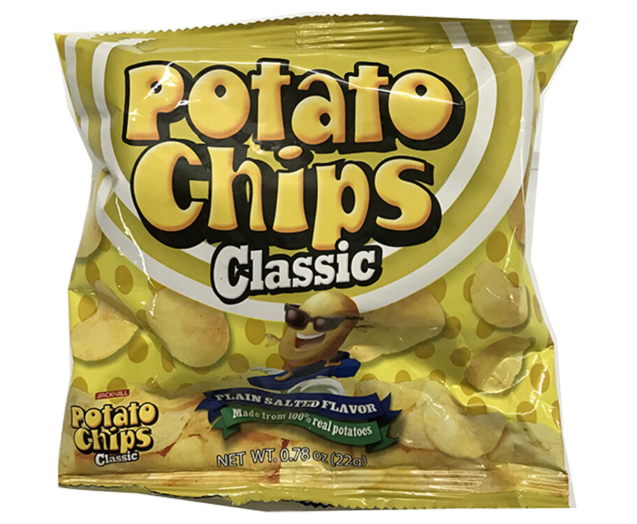 Jack 'n Jill Potato Chips Classic Plain Salted Flavor 22g