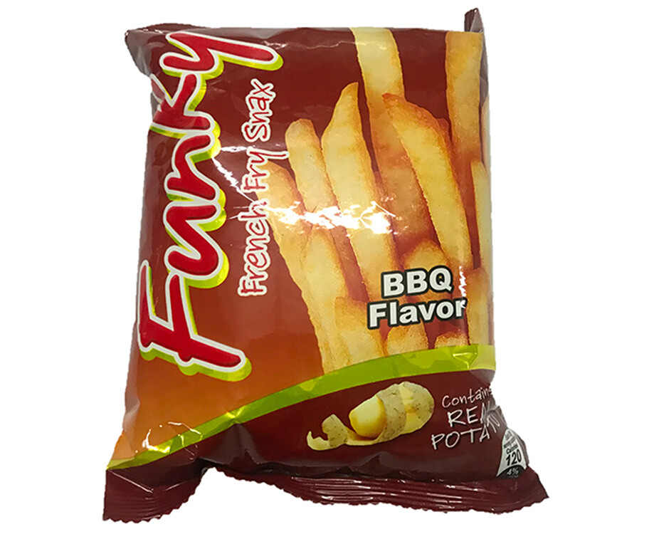 Funky French Fry Snax BBQ Flavor 23g