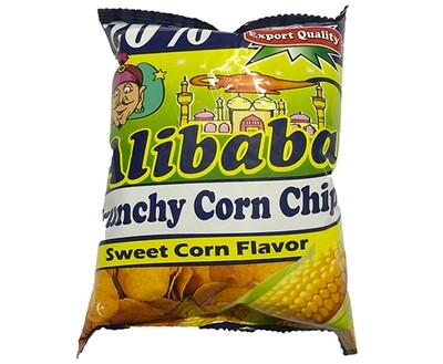 Alibaba Crunchy Corn Chips Sweet Corn Flavor 30g