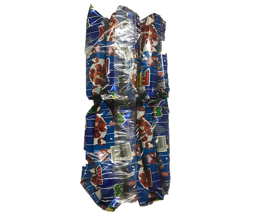 W.L. Foods Corn Bits Flakes Choco Flavor (10 Packs x 25g)