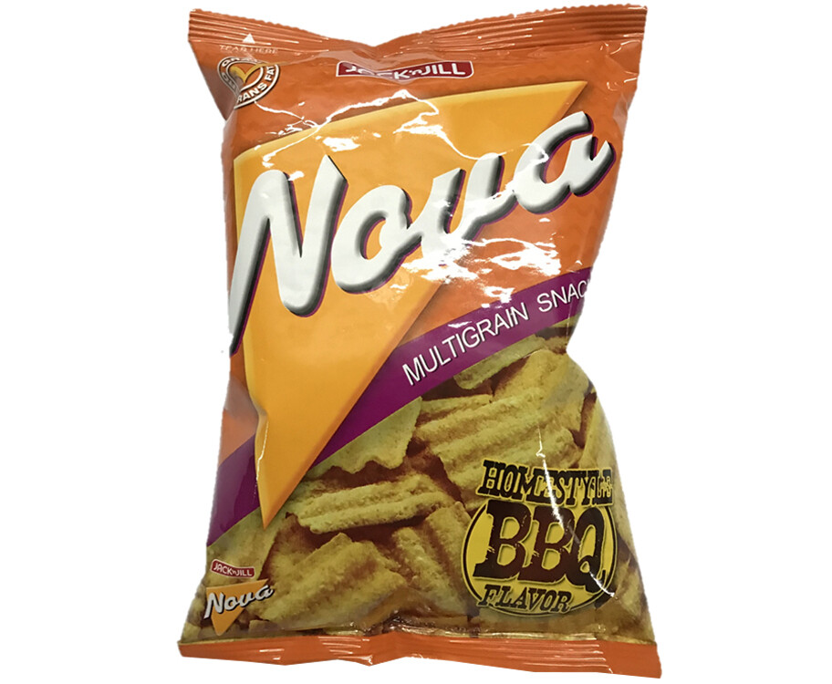 Jack &#39;n Jill Nova Homestyle BBQ Flavor Multigrain Snack 78g