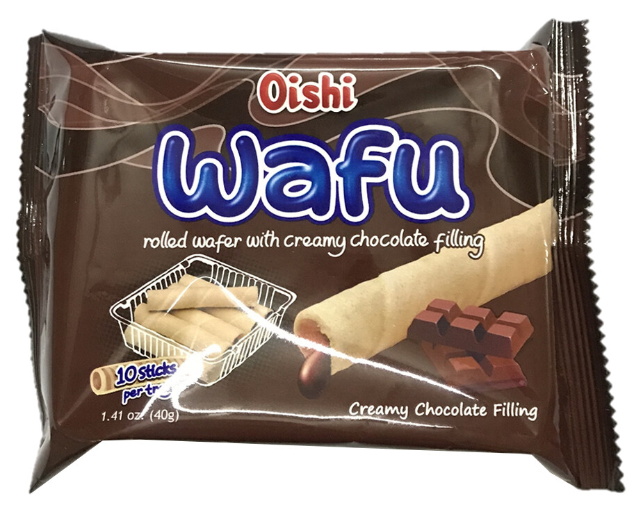Oishi Wafu Creamy Chocolate Filling 1.41 oz (40g)