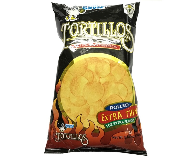Granny Goose Tortillos Chili Flavored Corn Snacks 160g