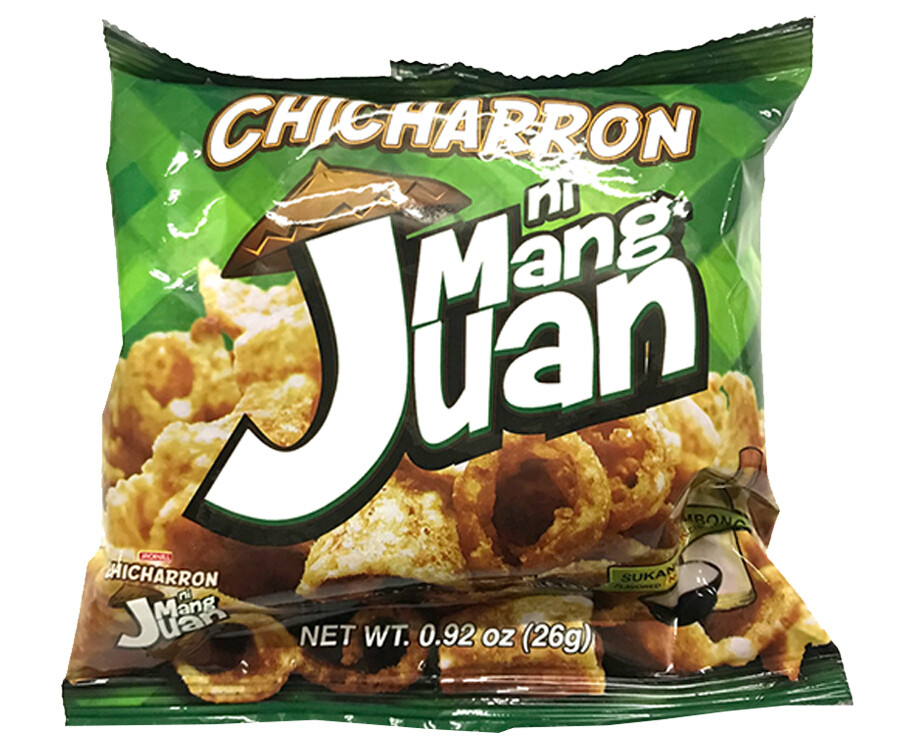 Jack &#39;n Jill Chicharron ni Mang Juan Sukang Paombong Flavored No-Pork Chicharon 26g