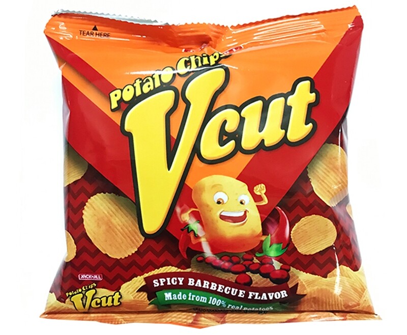 Jack N Jill Potato Chips Vcut Spicy Barbecue Flavor 25g 5506