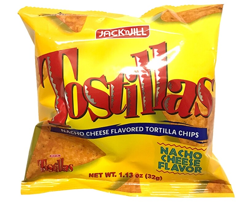Jack 'n Jill Tostillas Nacho Cheese Flavored Tortilla Chips 32g