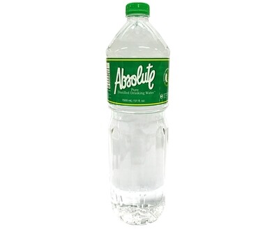 Absolute Pure Distilled Water 1500mL