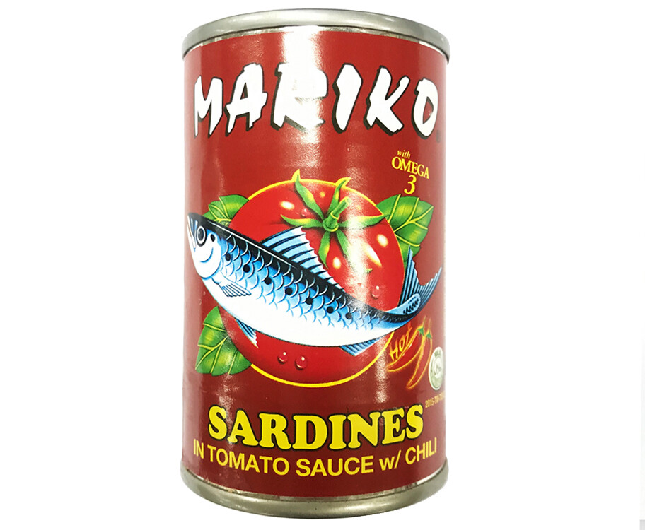 Mariko Sardines in Tomato Sauce with Chili 155g
