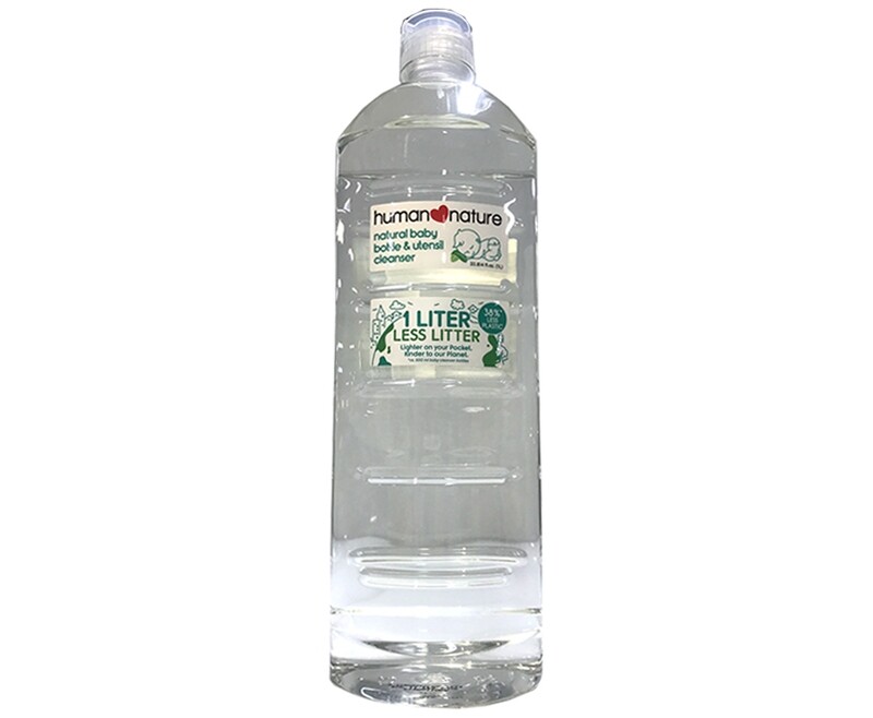 Human Nature Natural Baby Bottle &amp; Utensil Cleanser 1L